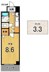 ル・ソレイユの物件間取画像